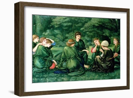 Green Summer, 1868-Edward Burne-Jones-Framed Giclee Print