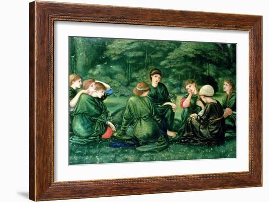 Green Summer, 1868-Edward Burne-Jones-Framed Giclee Print