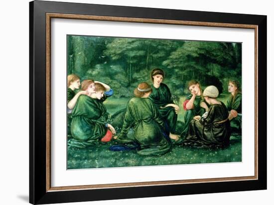 Green Summer, 1868-Edward Burne-Jones-Framed Giclee Print