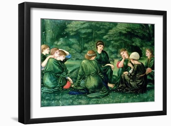 Green Summer, 1868-Edward Burne-Jones-Framed Giclee Print