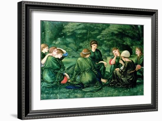 Green Summer, 1868-Edward Burne-Jones-Framed Giclee Print