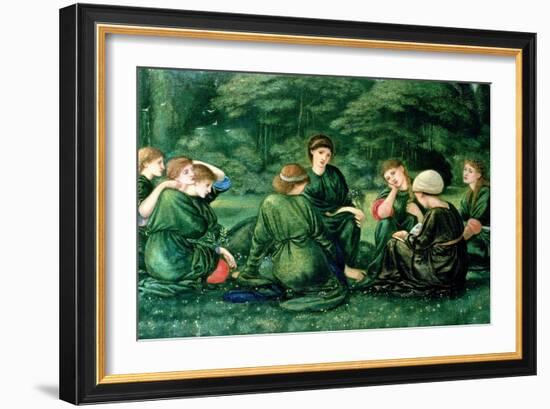 Green Summer, 1868-Edward Burne-Jones-Framed Giclee Print