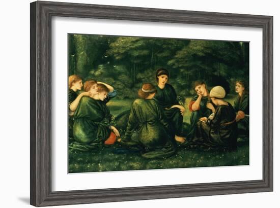 Green Summer, 1868-Edward Burne-Jones-Framed Giclee Print