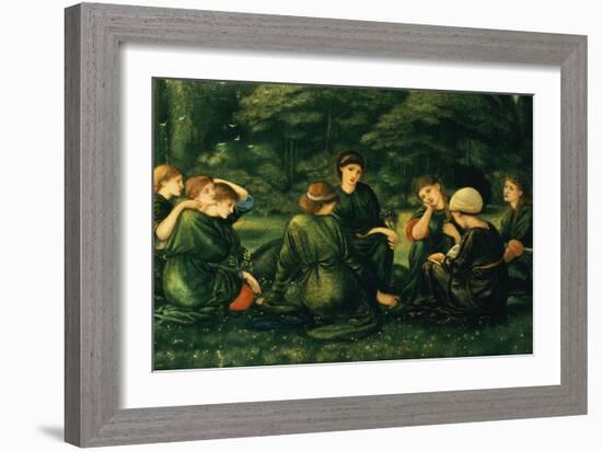 Green Summer, 1868-Edward Burne-Jones-Framed Giclee Print