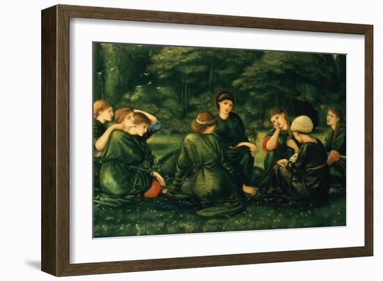 Green Summer, 1868-Edward Burne-Jones-Framed Giclee Print