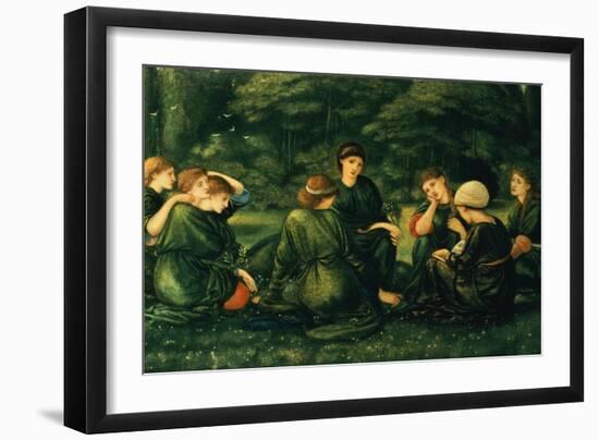 Green Summer, 1868-Edward Burne-Jones-Framed Giclee Print