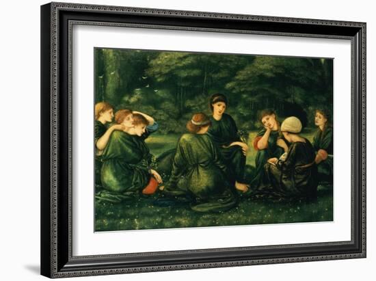 Green Summer, 1868-Edward Burne-Jones-Framed Giclee Print