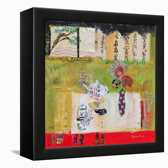 Green Tea-Sylvia Paul-Framed Premier Image Canvas