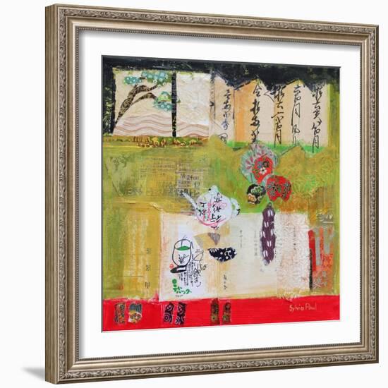 Green Tea-Sylvia Paul-Framed Giclee Print