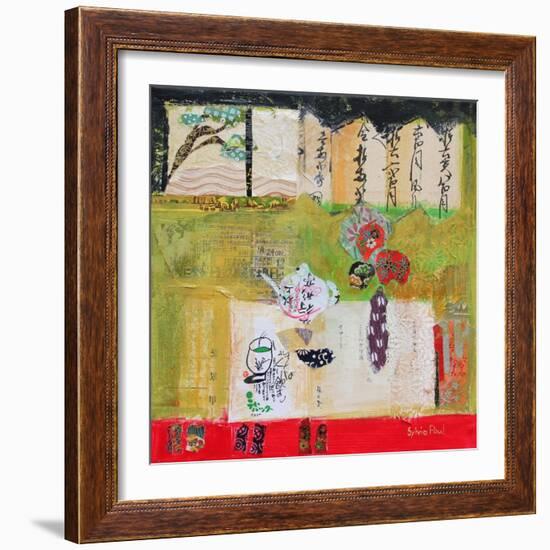 Green Tea-Sylvia Paul-Framed Giclee Print