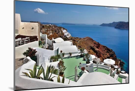 Green Terrace Caldera View-Larry Malvin-Mounted Photographic Print