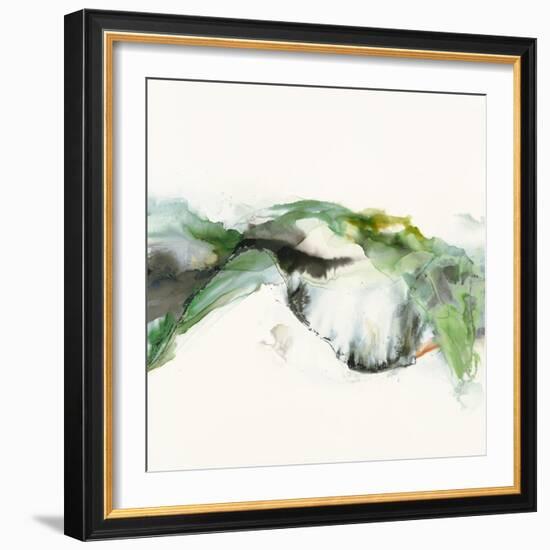 Green Terrain I-Sisa Jasper-Framed Art Print