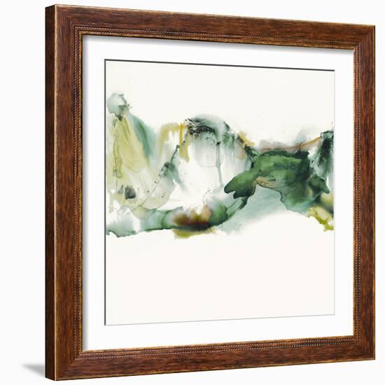 Green Terrain II-Sisa Jasper-Framed Art Print