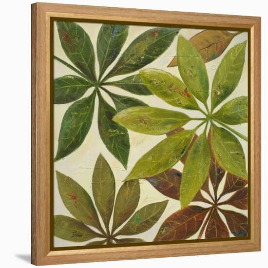 Green Touch II-Patricia Pinto-Framed Stretched Canvas