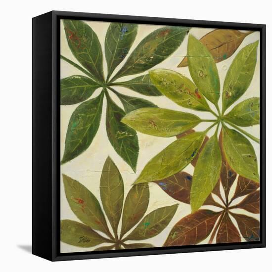 Green Touch II-Patricia Pinto-Framed Stretched Canvas