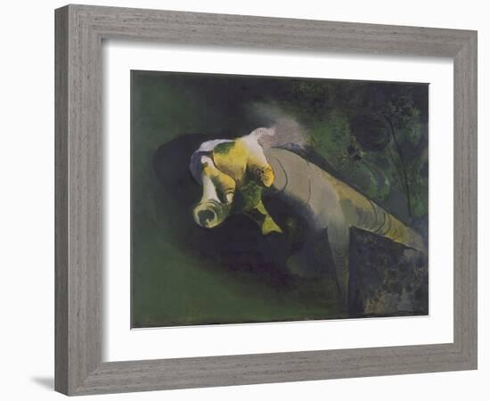 Green Tree Form: Interior of Woods-Graham Sutherland-Framed Giclee Print