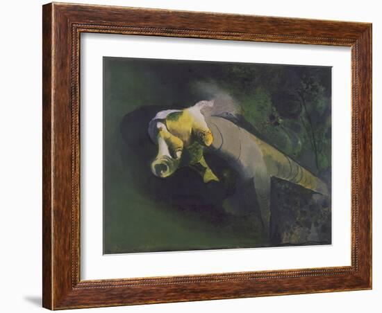 Green Tree Form: Interior of Woods-Graham Sutherland-Framed Giclee Print