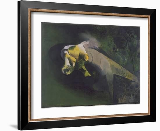 Green Tree Form: Interior of Woods-Graham Sutherland-Framed Giclee Print