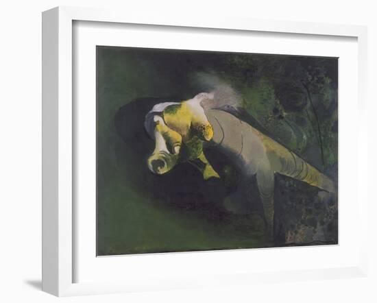 Green Tree Form: Interior of Woods-Graham Sutherland-Framed Giclee Print