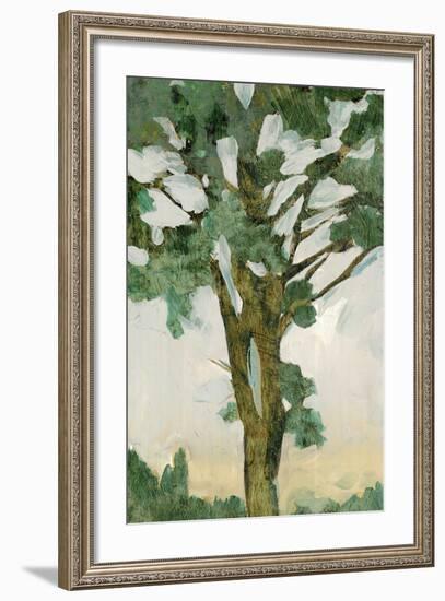 Green Tree Line I-PI Studio-Framed Art Print