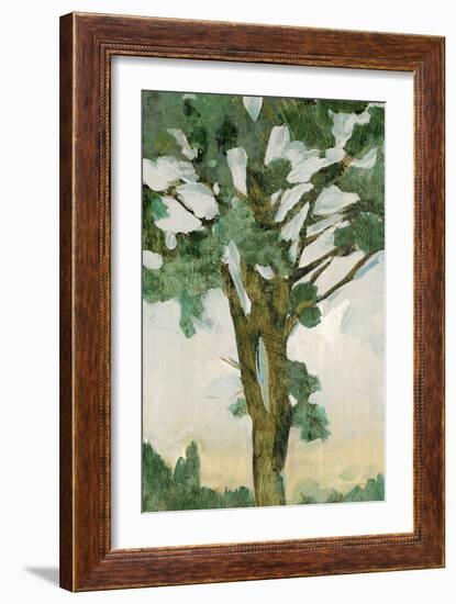 Green Tree Line I-PI Studio-Framed Art Print