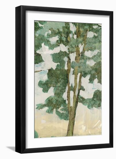 Green Tree Line II-PI Studio-Framed Art Print