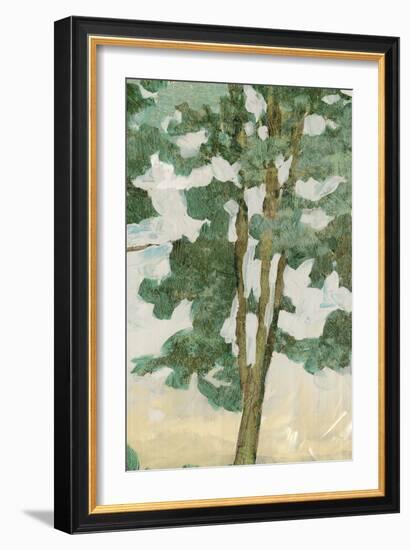 Green Tree Line II-PI Studio-Framed Art Print