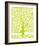 Green Tree of Life-Gustav Klimt-Framed Premium Giclee Print