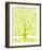 Green Tree of Life-Gustav Klimt-Framed Premium Giclee Print