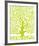 Green Tree of Life-Gustav Klimt-Framed Premium Giclee Print