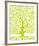 Green Tree of Life-Gustav Klimt-Framed Premium Giclee Print