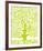 Green Tree of Life-Gustav Klimt-Framed Premium Giclee Print