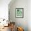 Green Tropical Succulent I-Irena Orlov-Framed Photographic Print displayed on a wall