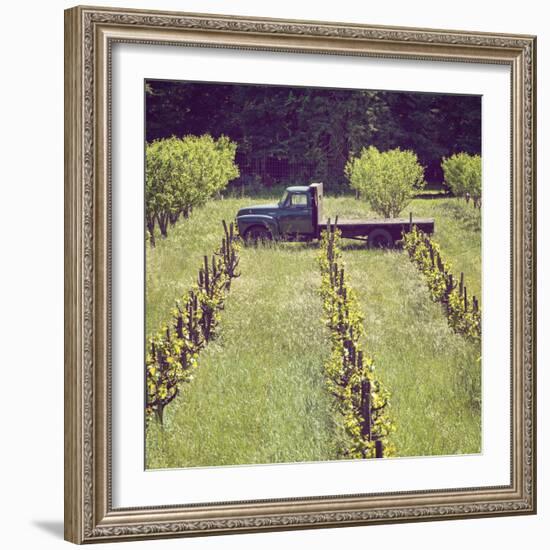 Green Truck-Lance Kuehne-Framed Photographic Print