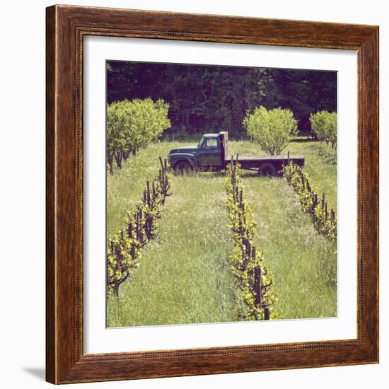 Green Truck-Lance Kuehne-Framed Photographic Print