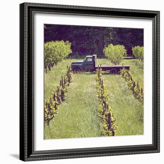 Green Truck-Lance Kuehne-Framed Photographic Print