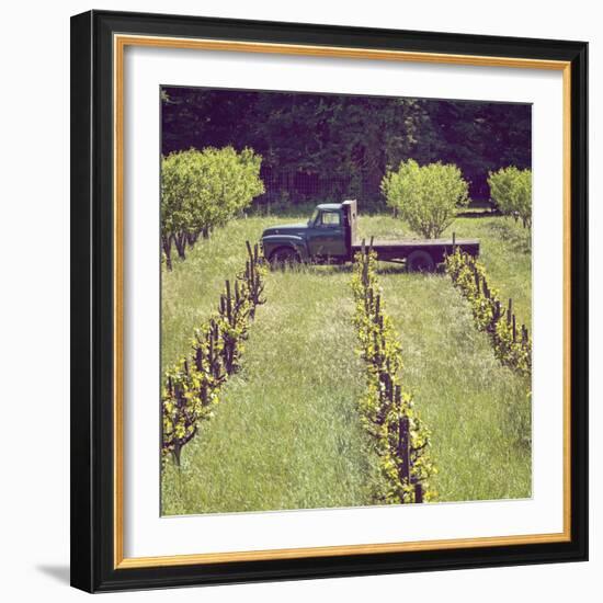 Green Truck-Lance Kuehne-Framed Photographic Print