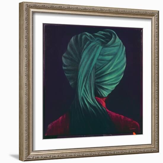 Green Turban-Lincoln Seligman-Framed Giclee Print