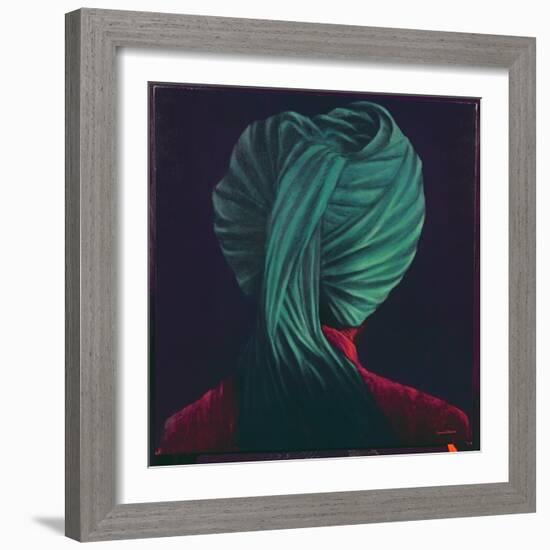 Green Turban-Lincoln Seligman-Framed Giclee Print