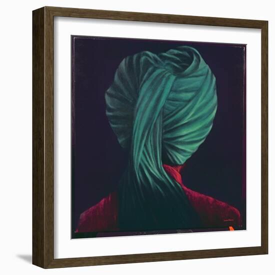 Green Turban-Lincoln Seligman-Framed Giclee Print