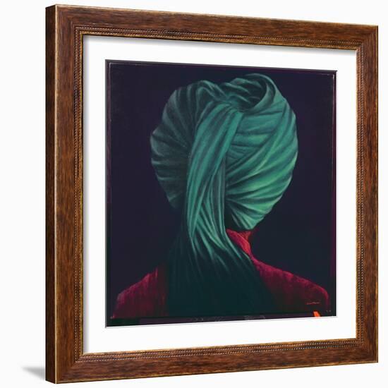Green Turban-Lincoln Seligman-Framed Giclee Print