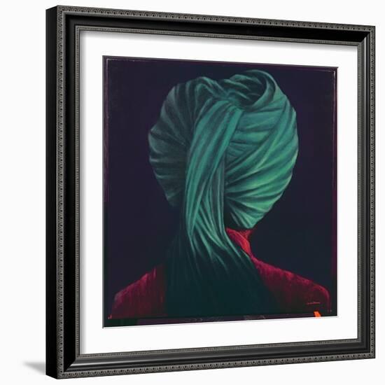 Green Turban-Lincoln Seligman-Framed Giclee Print