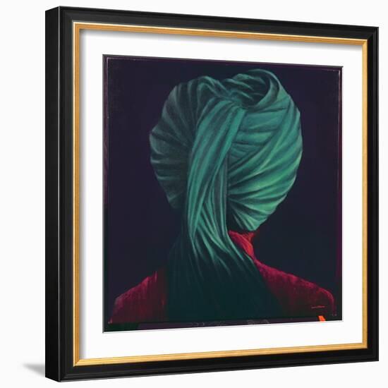 Green Turban-Lincoln Seligman-Framed Giclee Print