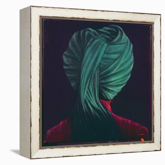 Green Turban-Lincoln Seligman-Framed Premier Image Canvas