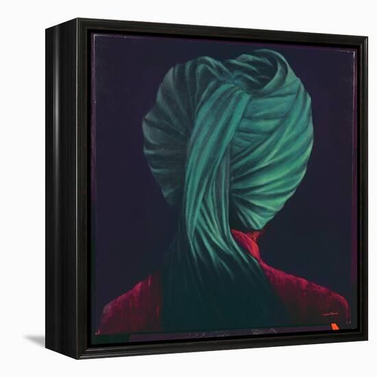 Green Turban-Lincoln Seligman-Framed Premier Image Canvas