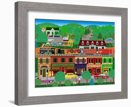 Green Valley-Mark Frost-Framed Giclee Print