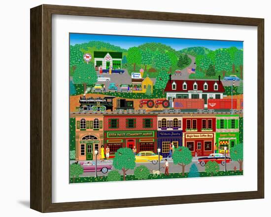 Green Valley-Mark Frost-Framed Giclee Print