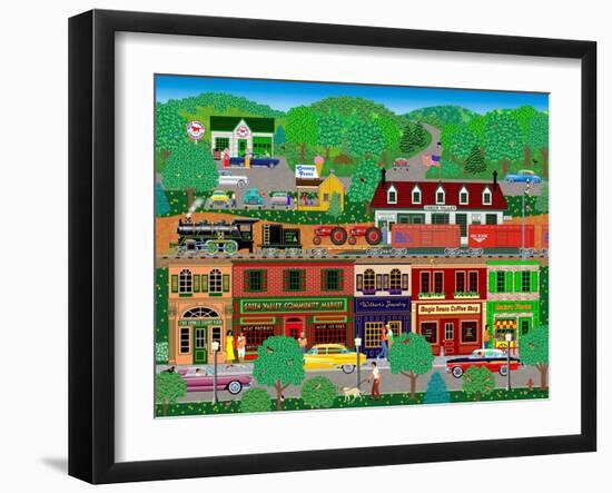 Green Valley-Mark Frost-Framed Giclee Print