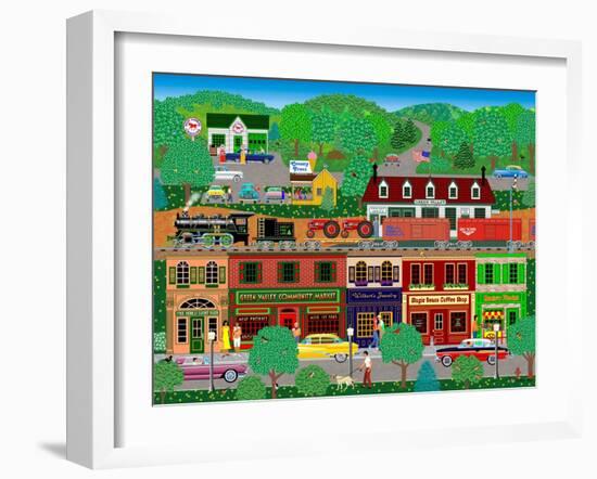 Green Valley-Mark Frost-Framed Giclee Print