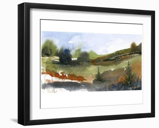 Green Valley-null-Framed Giclee Print